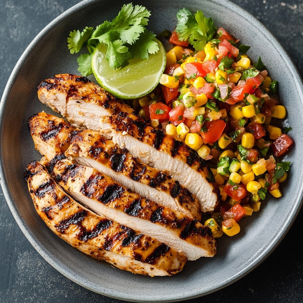 Mexican Grilled Chicken Al Pastor Style