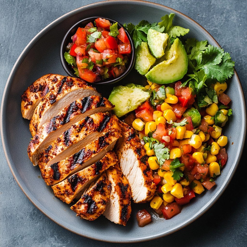 Mexican Grilled Chicken Al Pastor Style