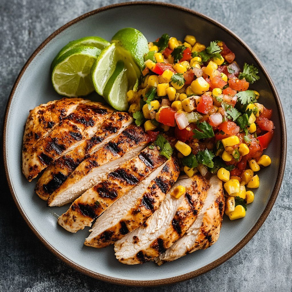 Mexican Grilled Chicken Al Pastor Style