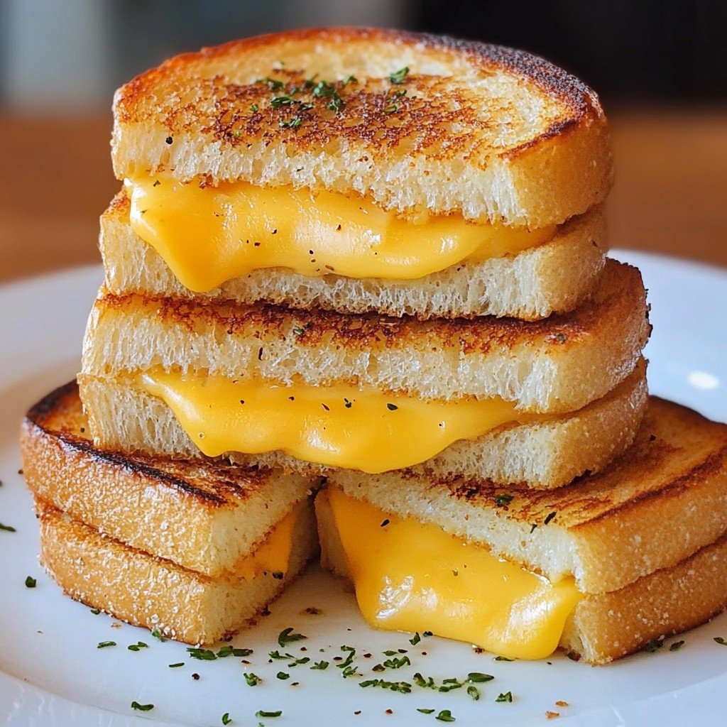 Mini Grilled Cheese Sliders