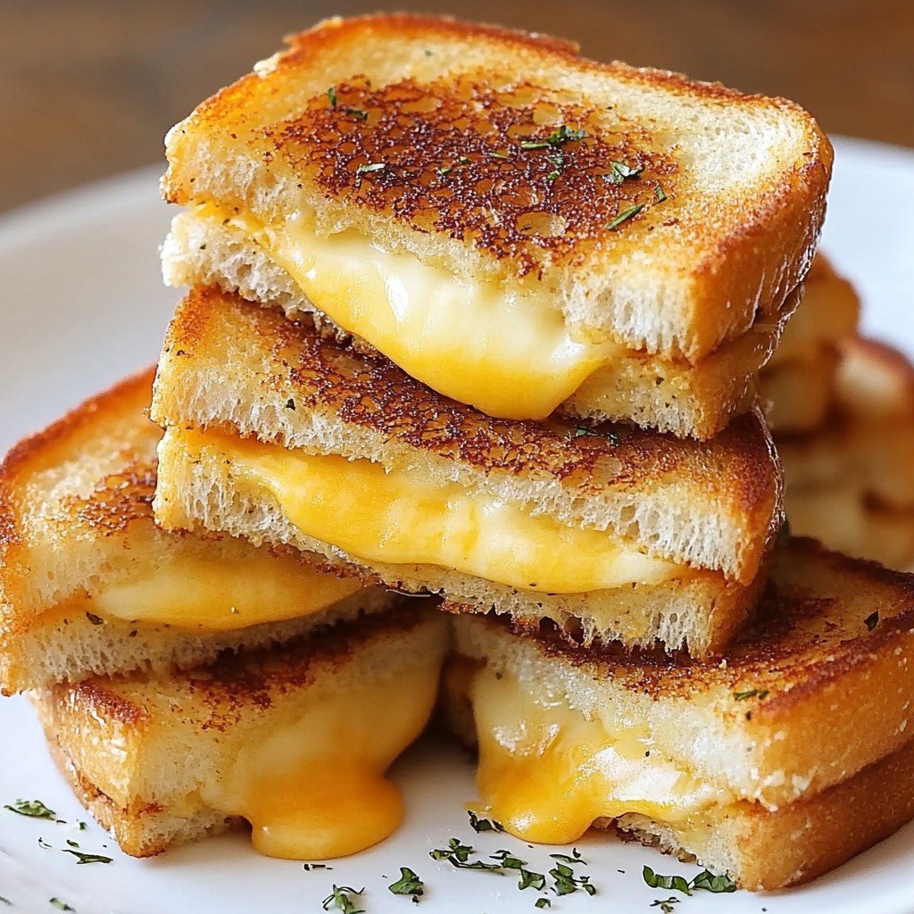 Mini Grilled Cheese Sliders