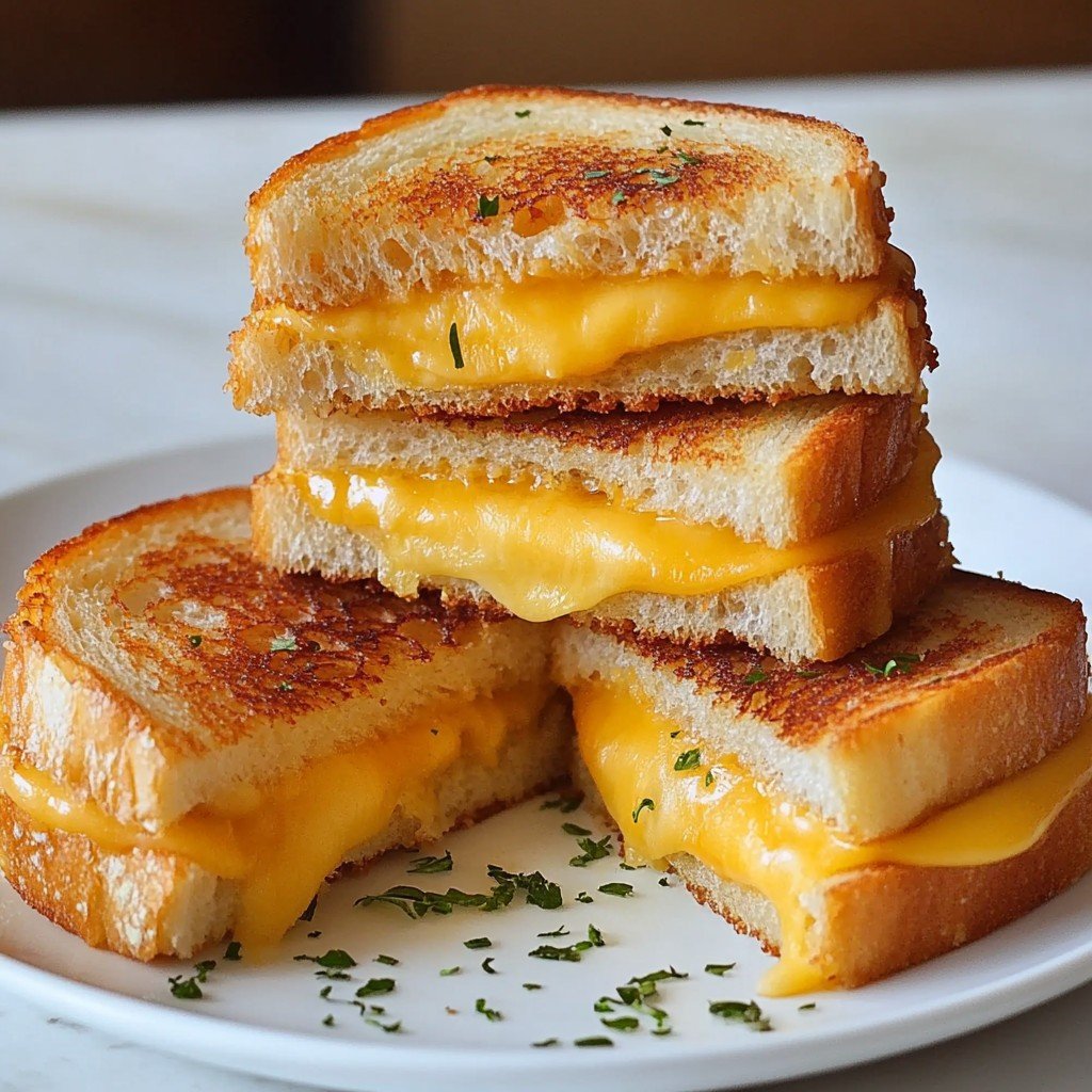 Mini Grilled Cheese Sliders