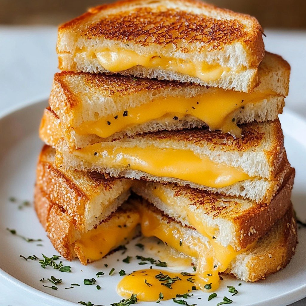 Mini Grilled Cheese Sliders