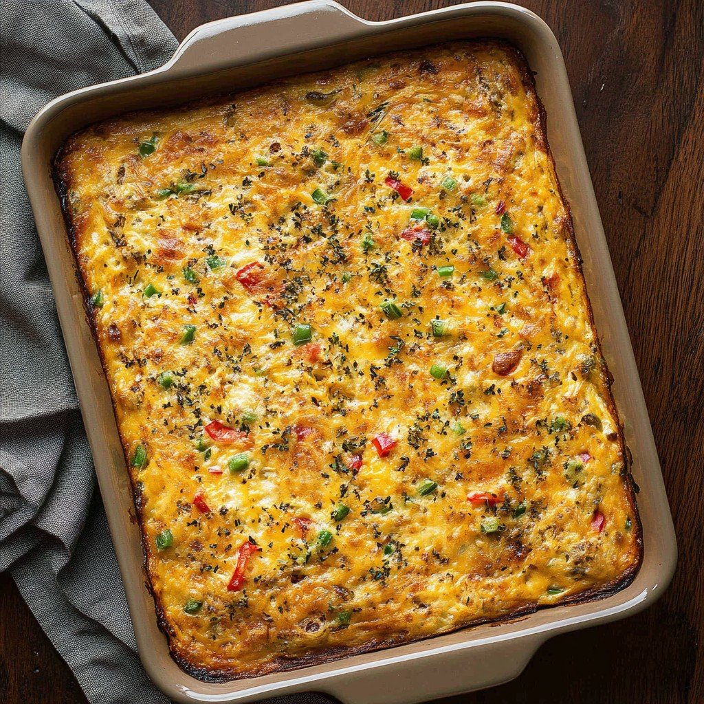 Omelette Breakfast Bake Spring Brunch Ideas