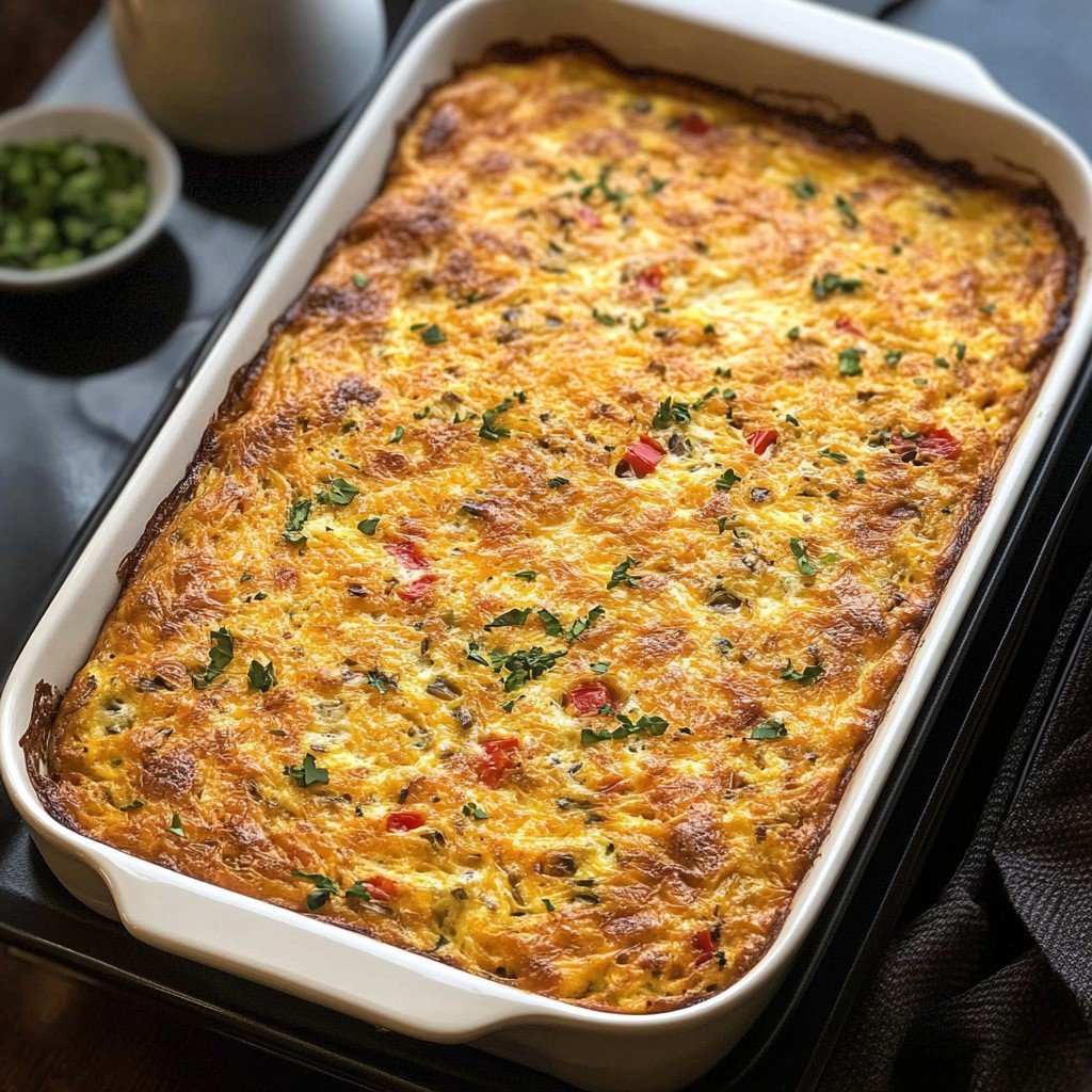 Omelette Breakfast Bake Spring Brunch Ideas