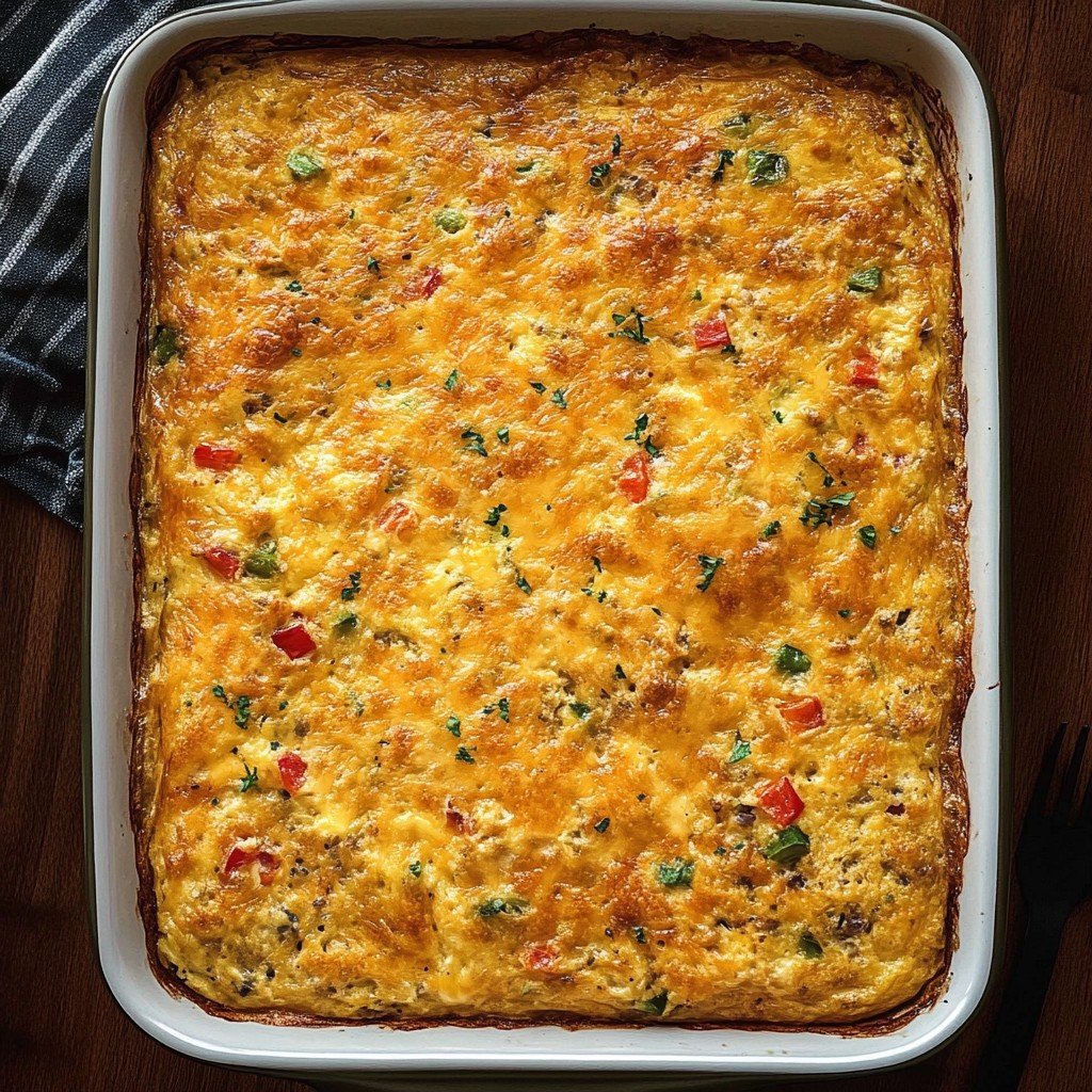 Omelette Breakfast Bake Spring Brunch Ideas