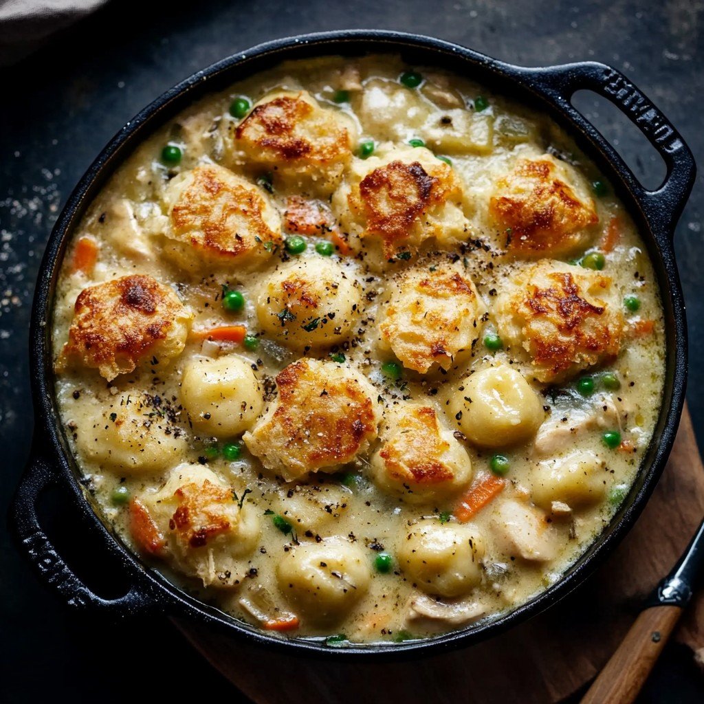 One Pot Gnocchi Pot Pie Cozy Meal