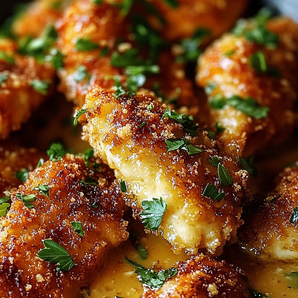 Parmesan Chicken Garlic Sauce Easy Dinner