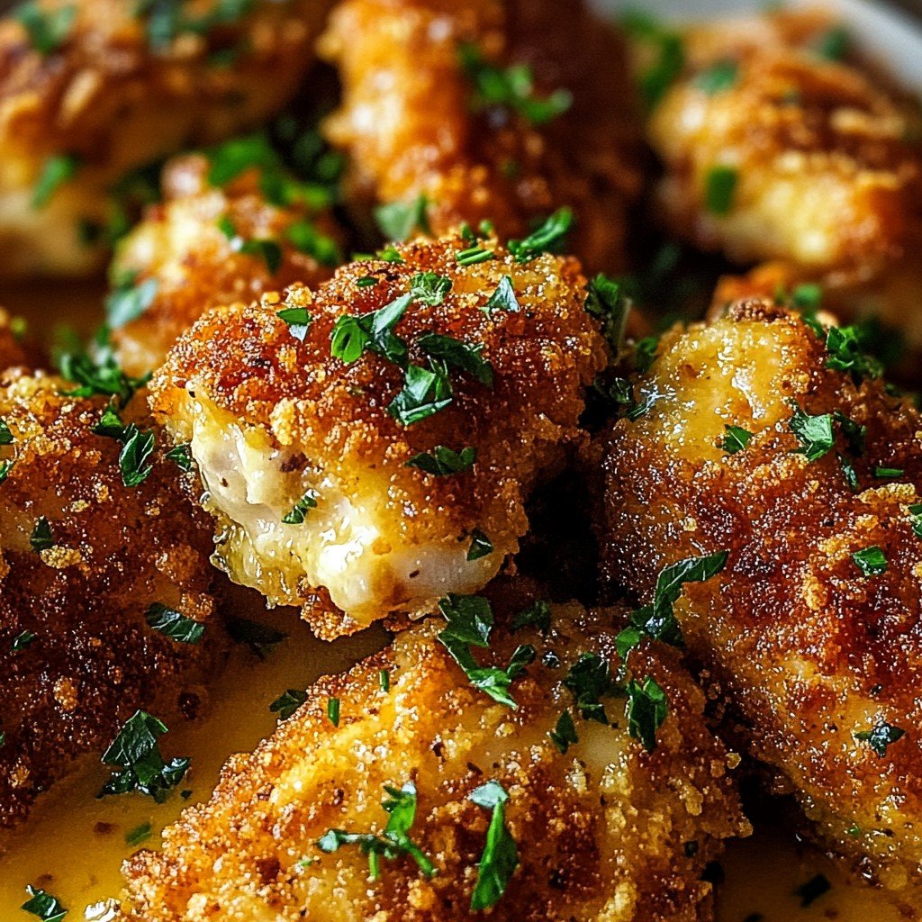 Parmesan Chicken Garlic Sauce Easy Dinner