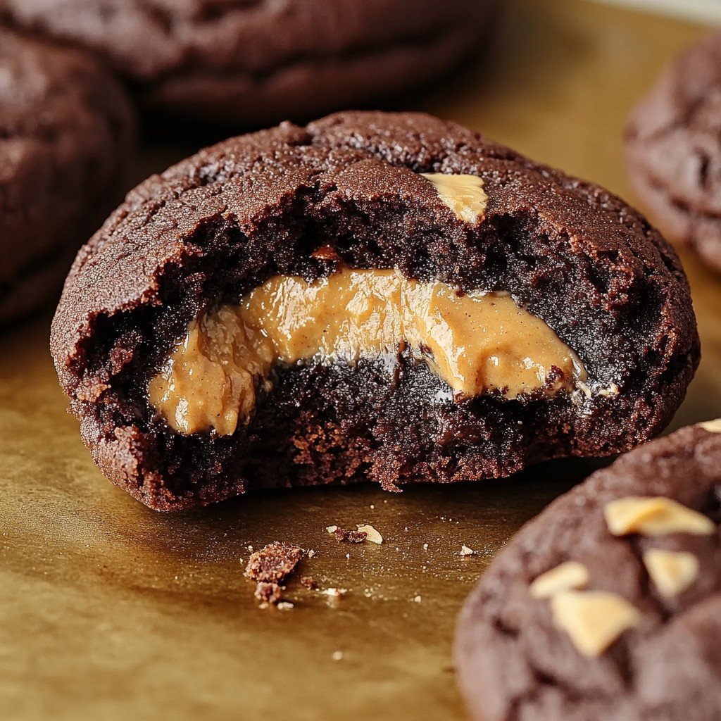 Peanut Butter Chocolate Cookies Spring Cookies