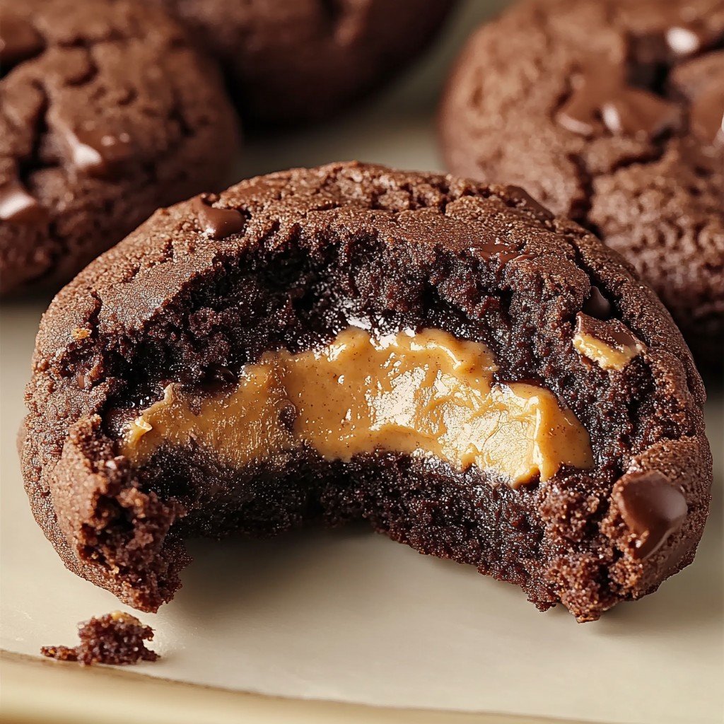 Peanut Butter Chocolate Cookies Spring Cookies