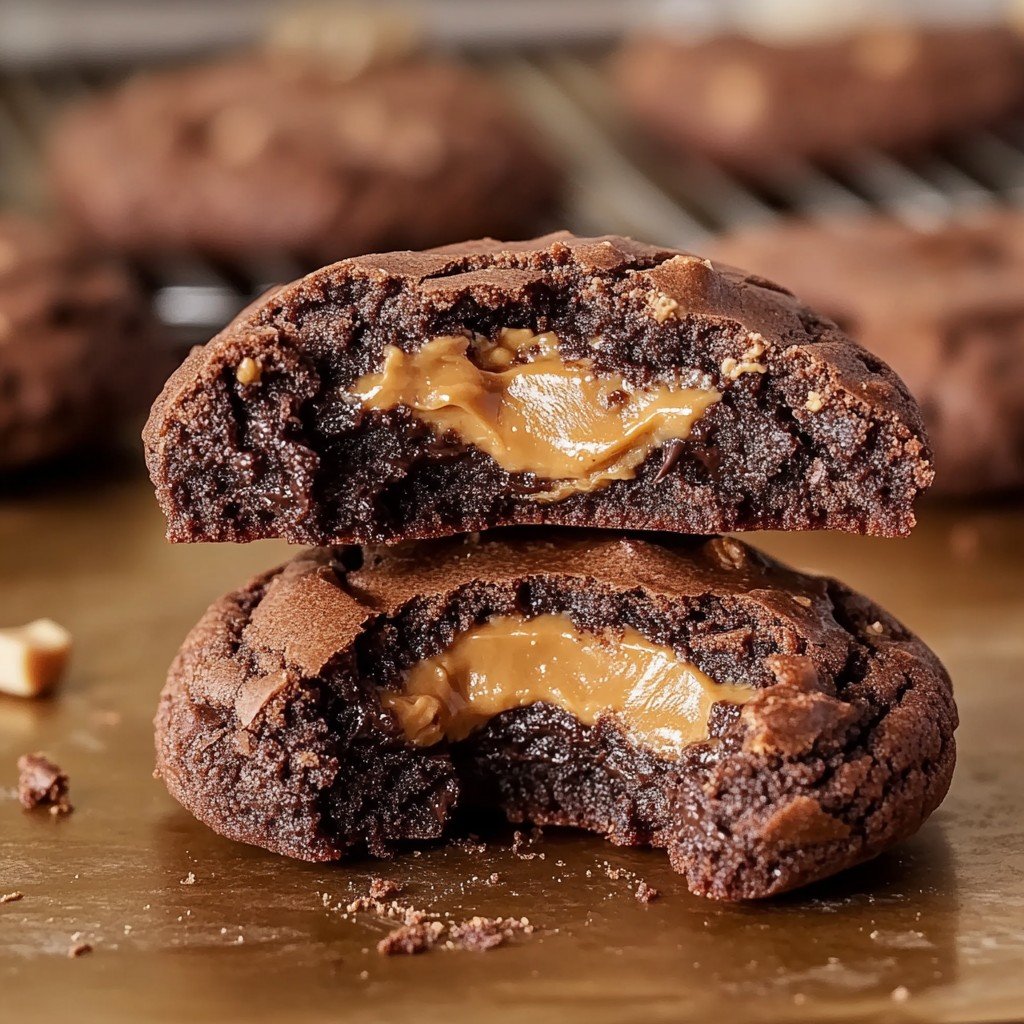 Peanut Butter Chocolate Cookies Spring Cookies