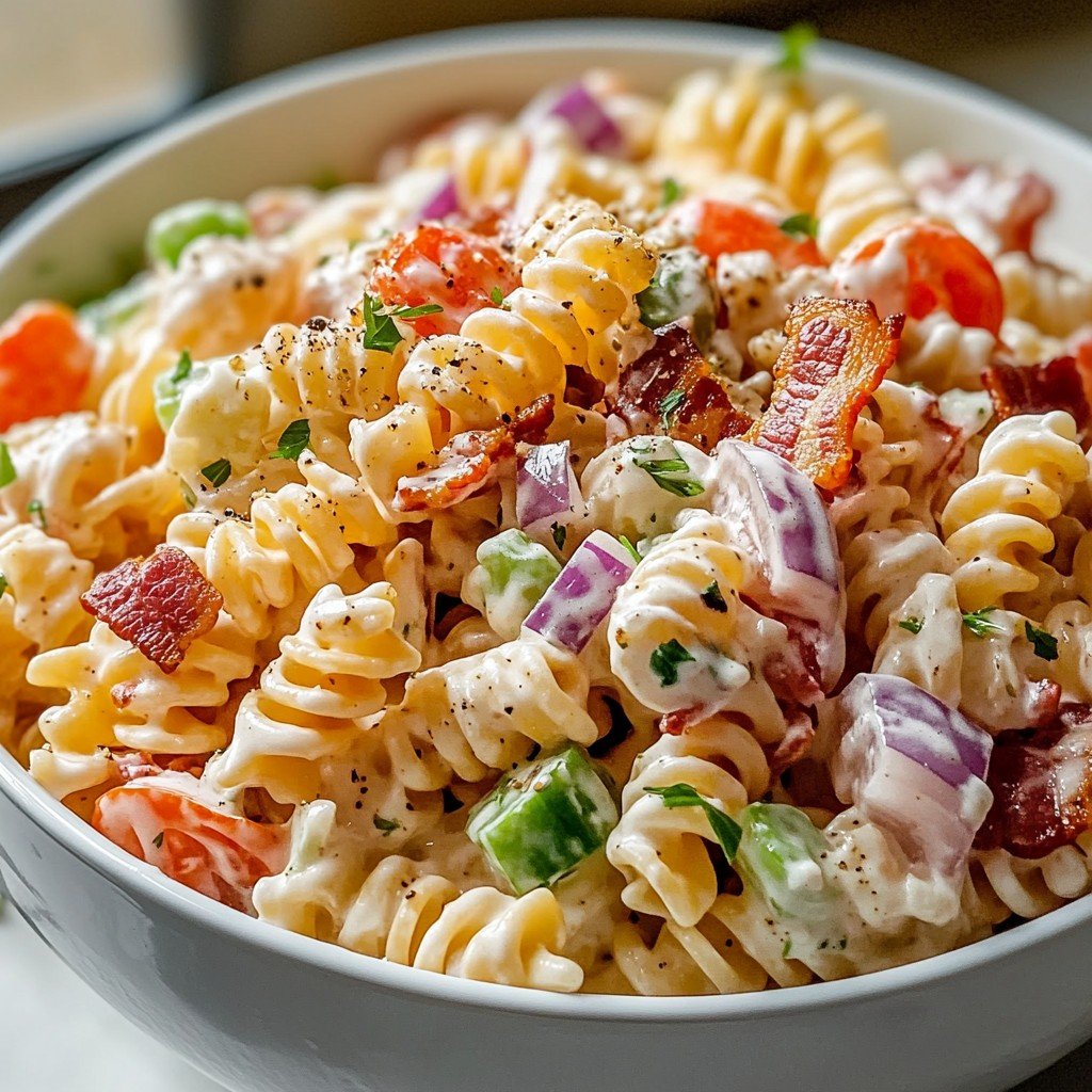 Pink Cadillac Pasta Salad Summer Pasta Salad