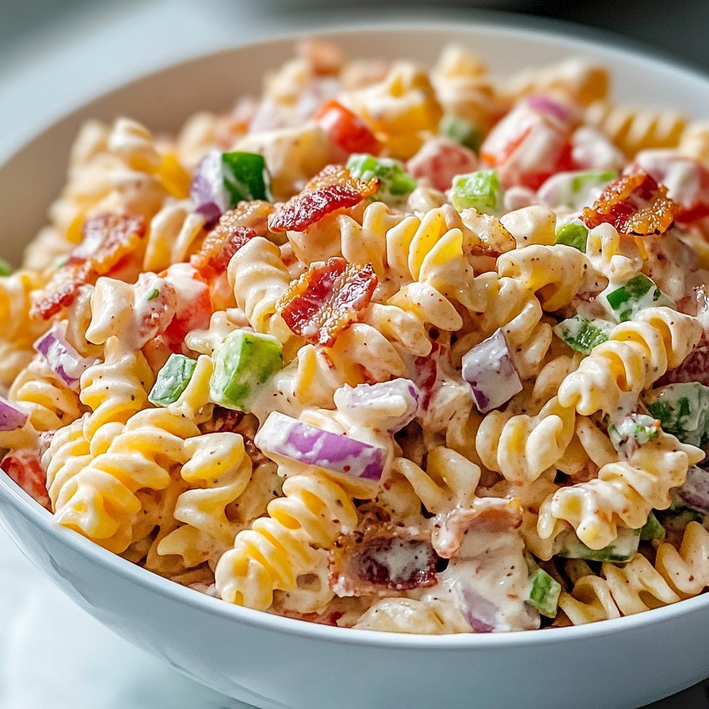 Pink Cadillac Pasta Salad Summer Pasta Salad