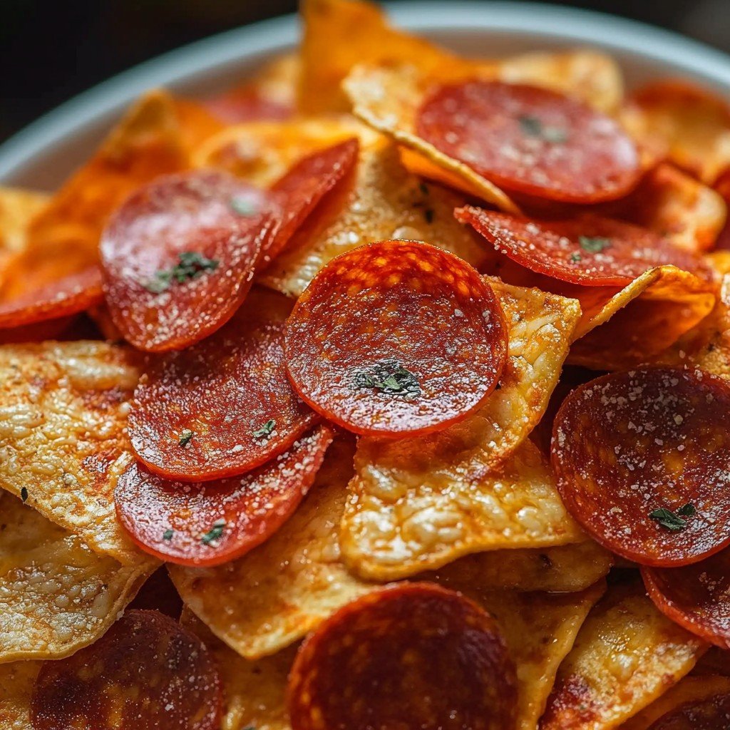 Pizza Chips Viral Snack