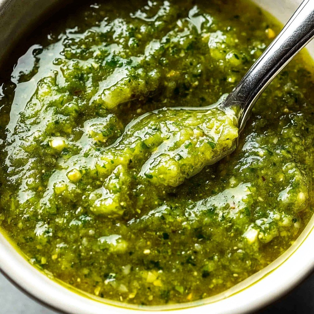 Salsa Verde Fresh Spring Recipes