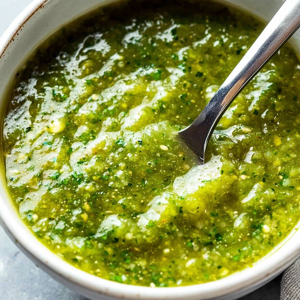 Salsa Verde Fresh Spring Recipes