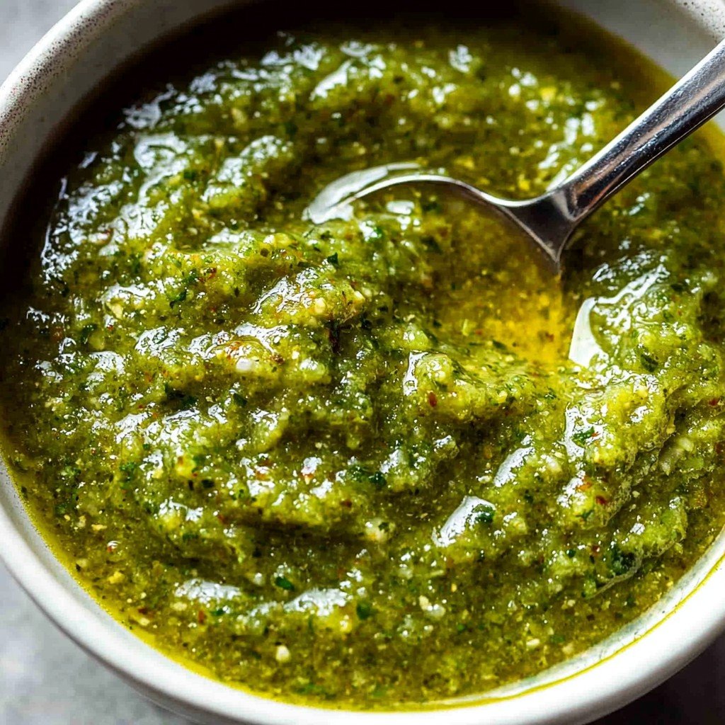 Salsa Verde Fresh Spring Recipes