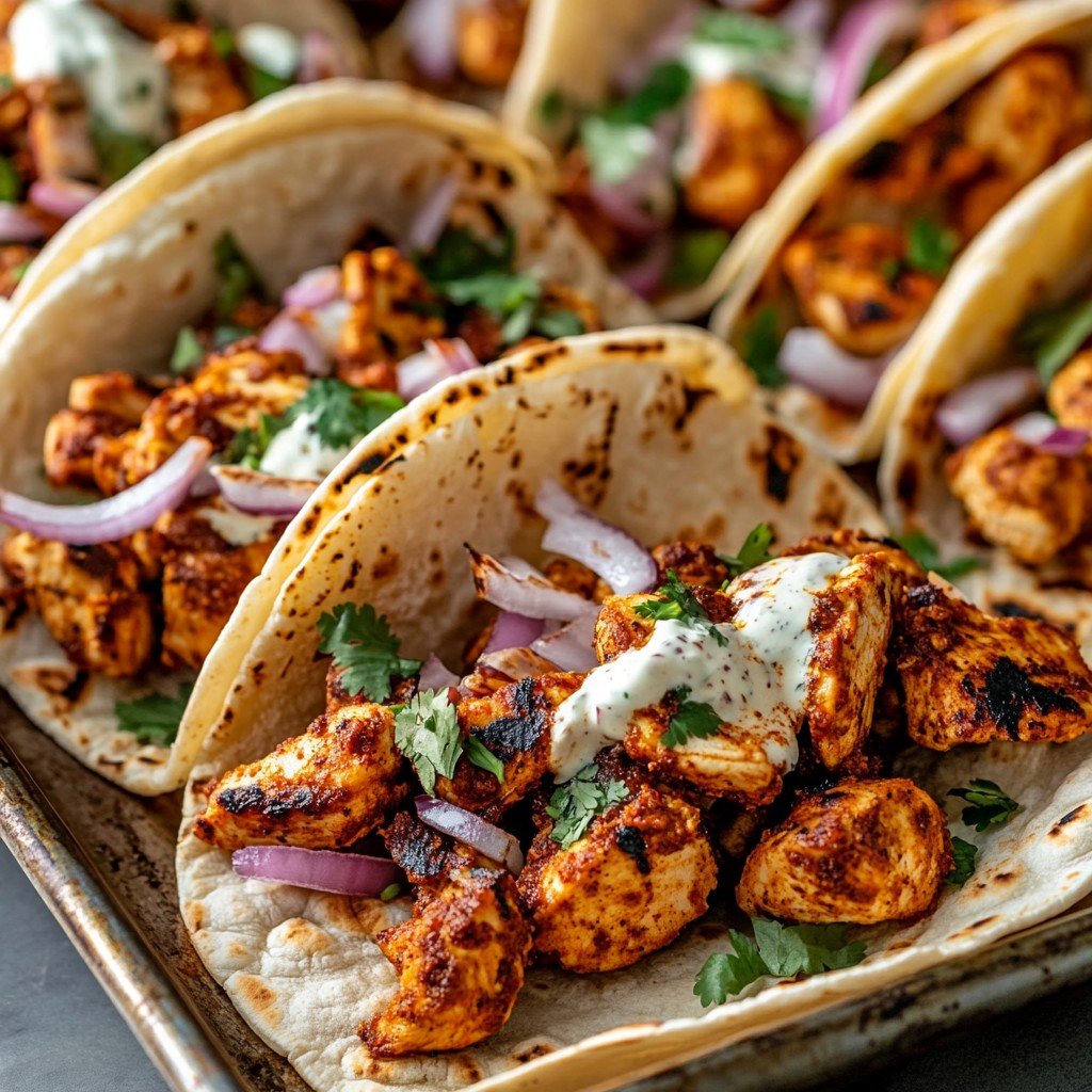 Sheet Pan Chicken Pitas Easy Spring Dinner