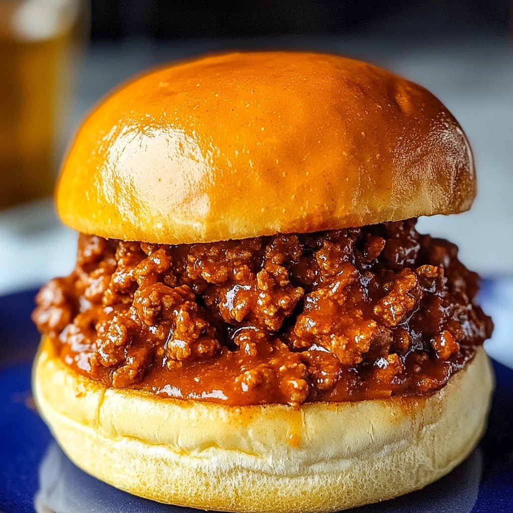 Sloppy Joes Easy Spring Dinner Ideas