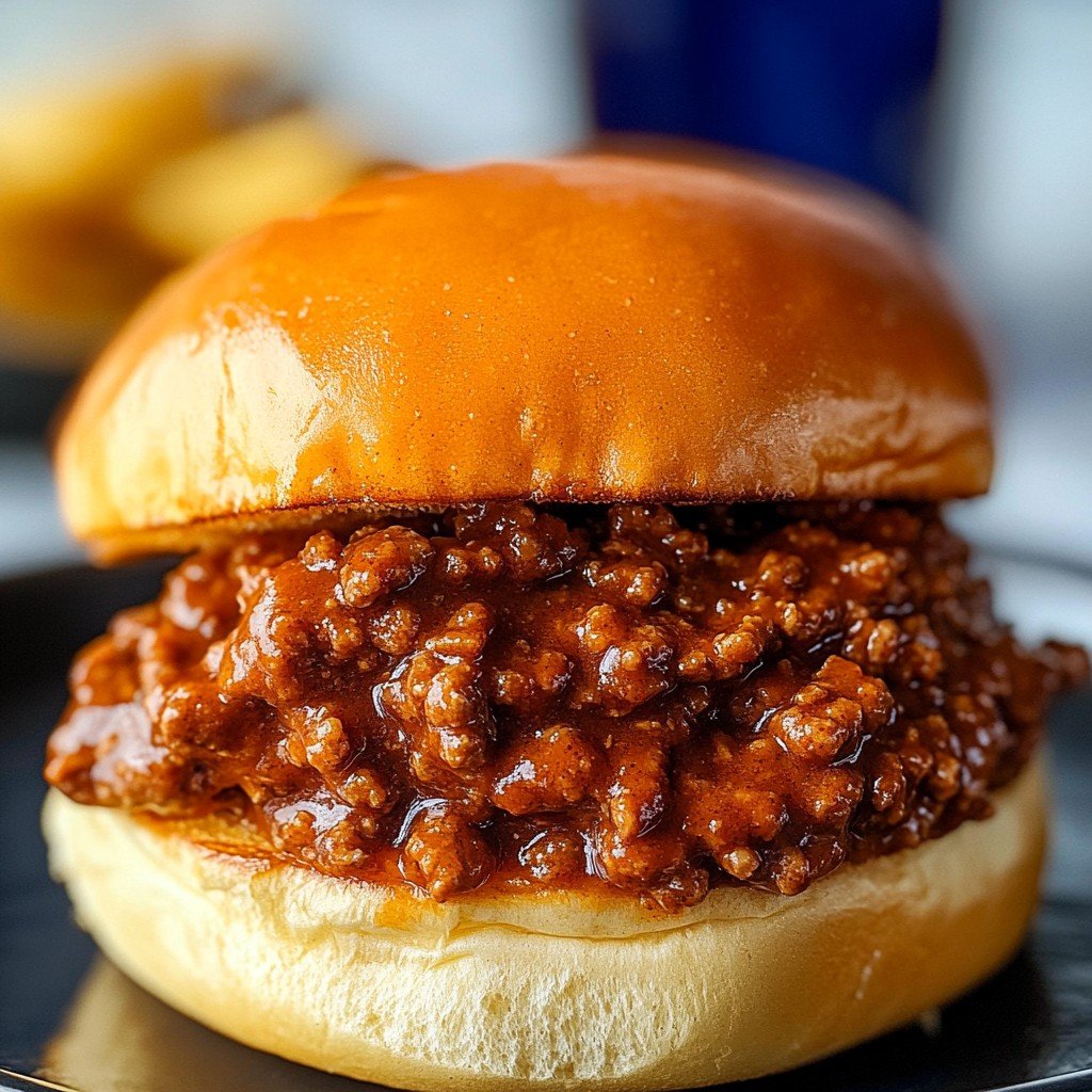 Sloppy Joes Easy Spring Dinner Ideas