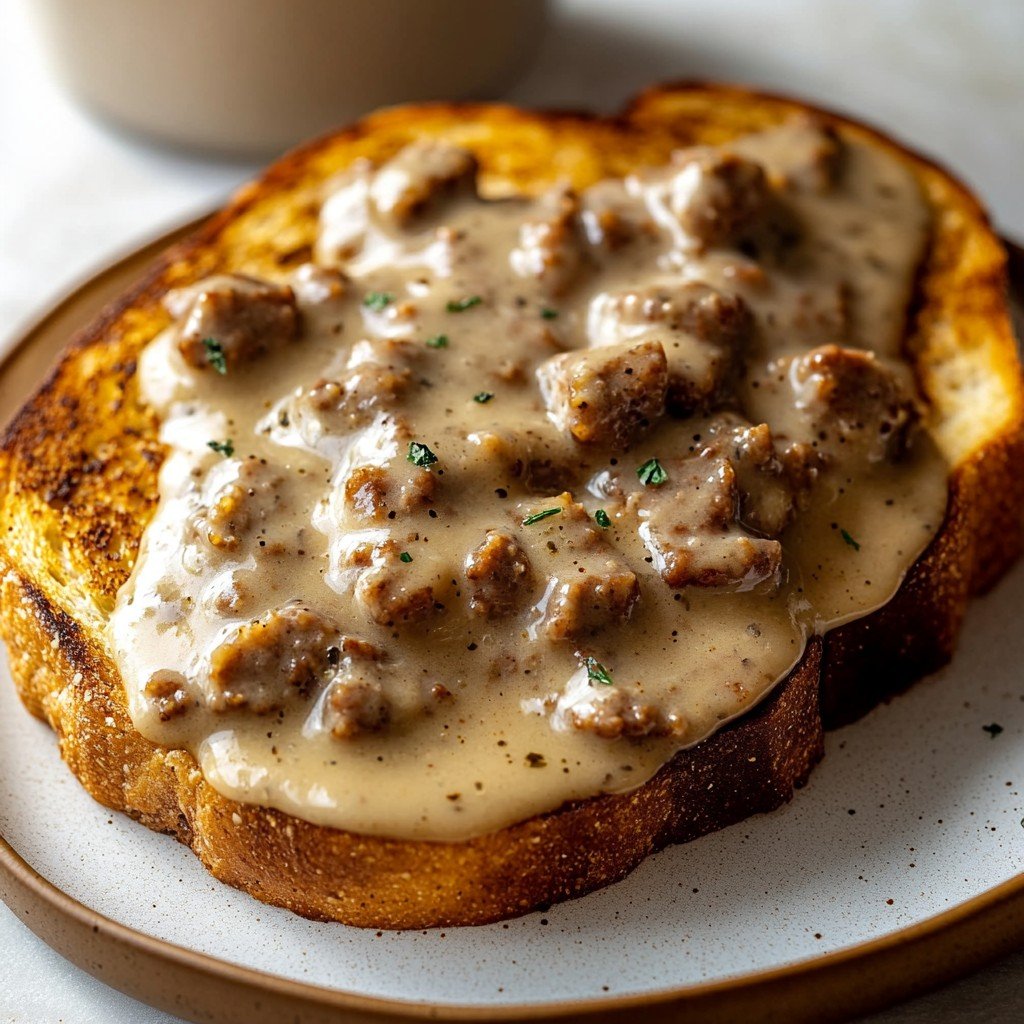 Slow Cooker Hamburger Gravy Comfort Dinner
