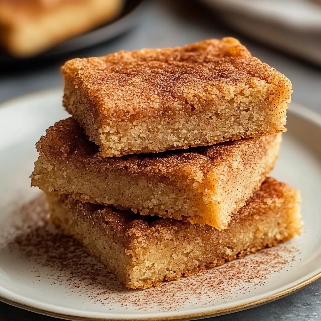 Snickerdoodle Bars Spring Baking Recipes