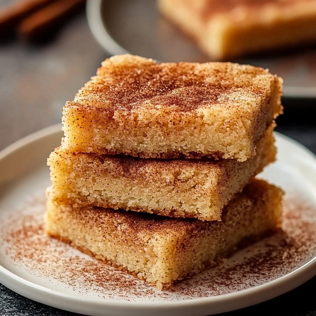 Snickerdoodle Bars Spring Baking Recipes