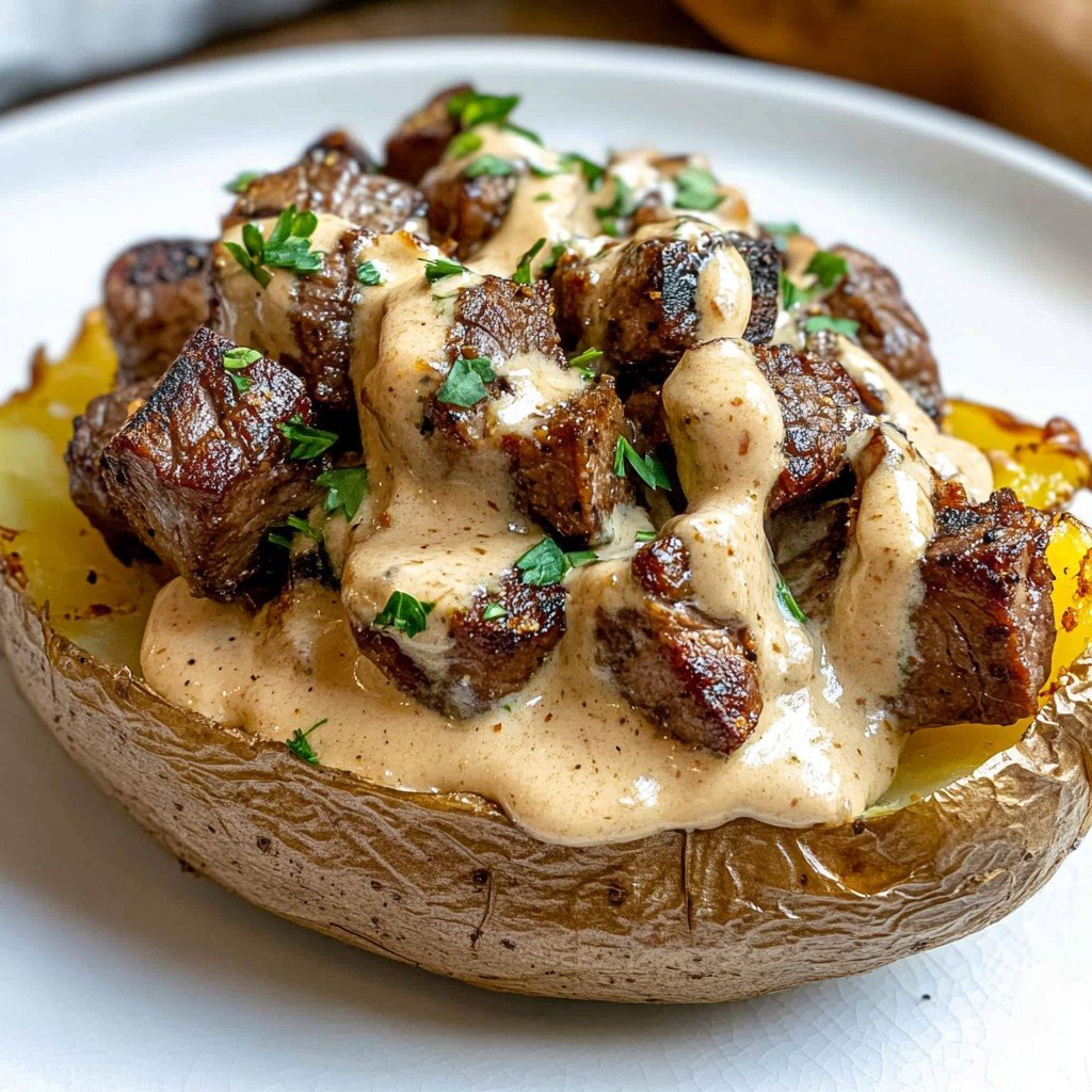 Steak Loaded Potato Bowl
