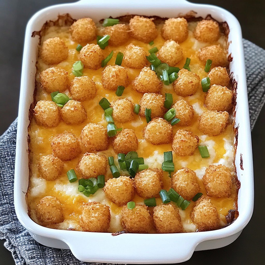Tater Tot Breakfast Casserole Easy Morning