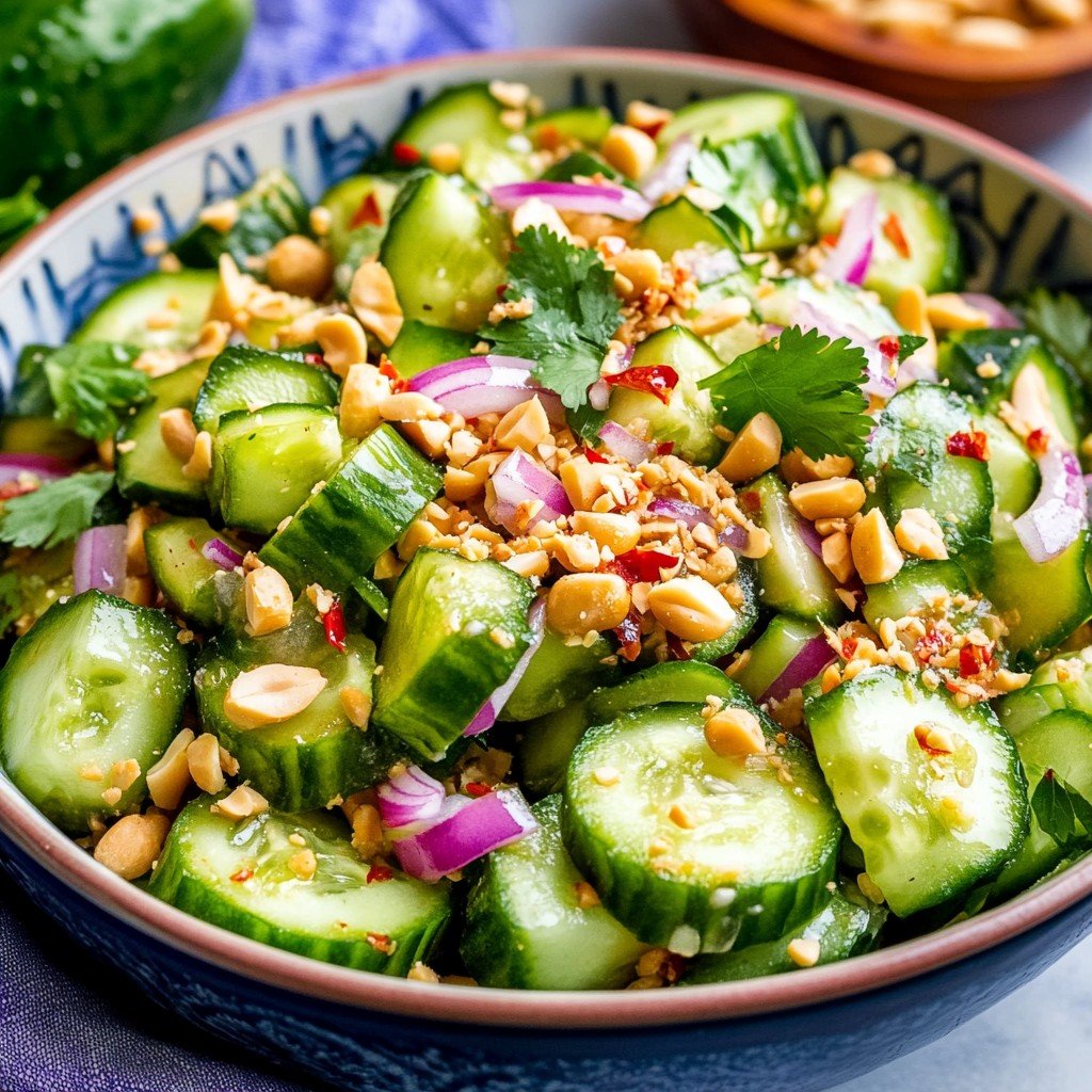 Thai Cucumber Salad Fresh Spring Recipes