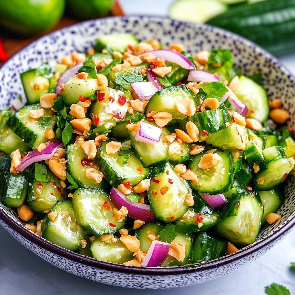 Thai Cucumber Salad Fresh Spring Recipes