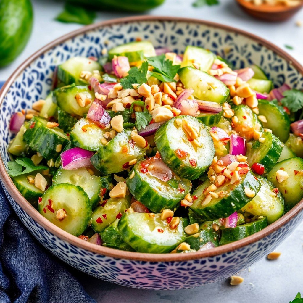 Thai Cucumber Salad Fresh Spring Recipes