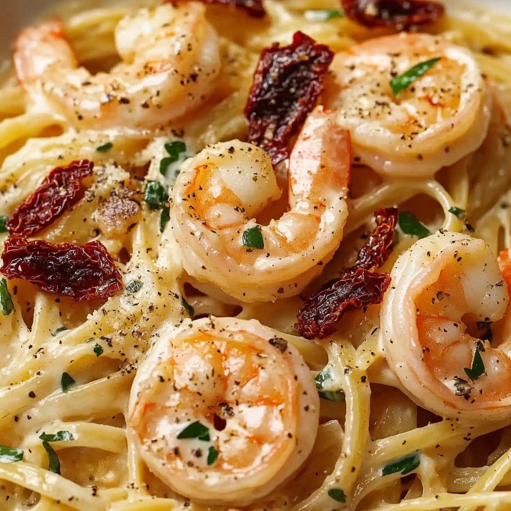 Tuscan Shrimp Pasta 30Min
