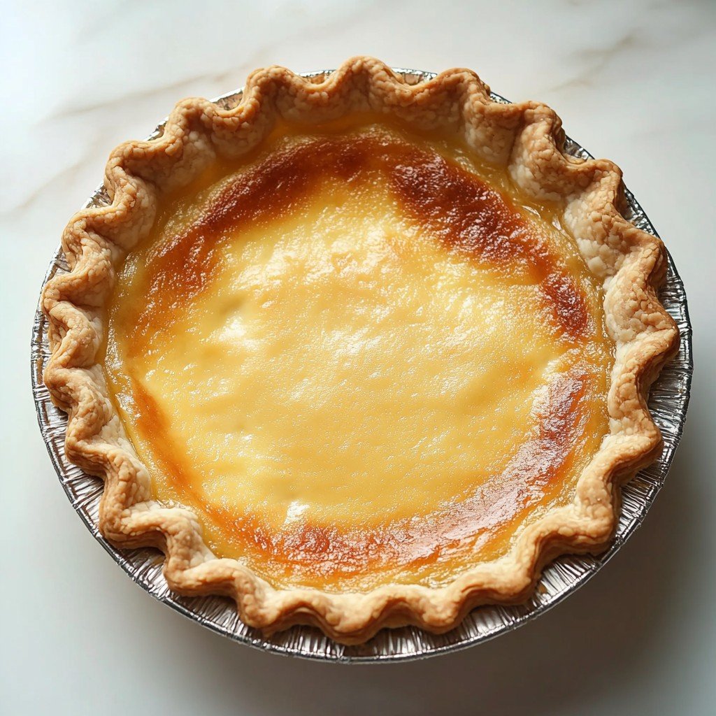 Water Pie Vintage Dessert Recipe