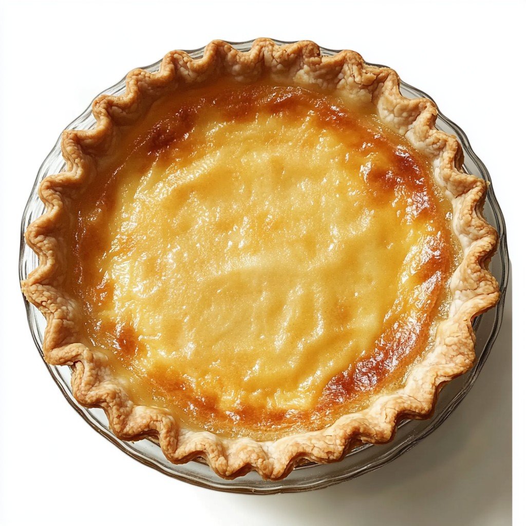 Water Pie Vintage Dessert Recipe