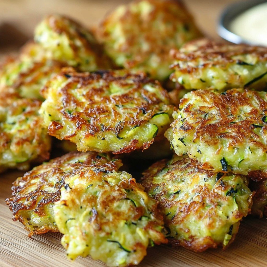 Zucchini Garlic Bites Easy Snack