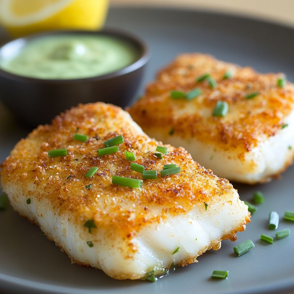 Air Fryer Cod Crispy Easy Dinner