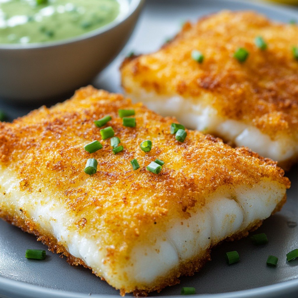 Air Fryer Cod Crispy Easy Dinner