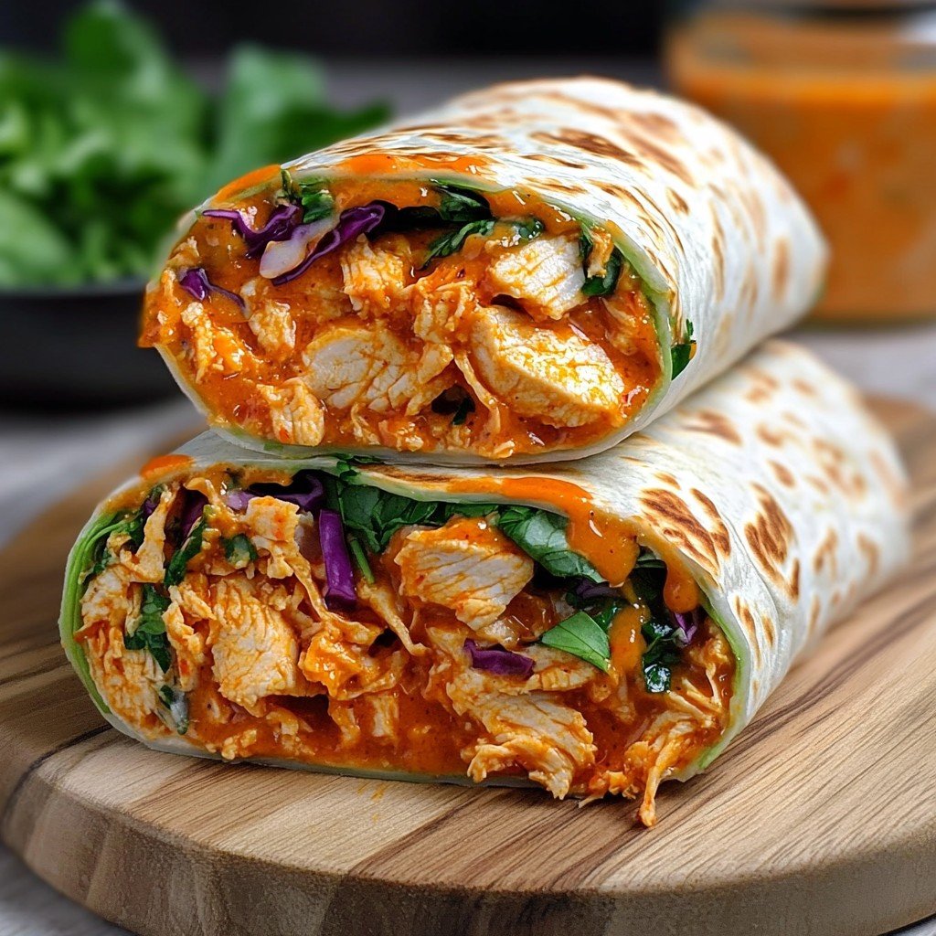 Buffalo Chicken Wraps Beach Snacks Ideas