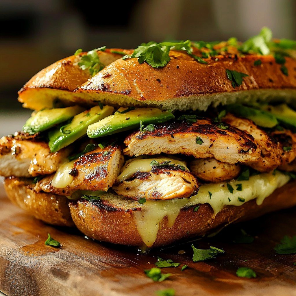 Cajun Chicken Sandwich Cookout Food