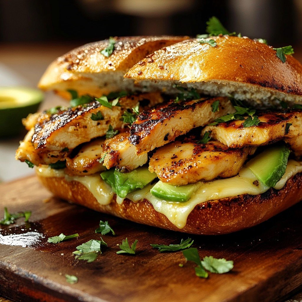 Cajun Chicken Sandwich Cookout Food