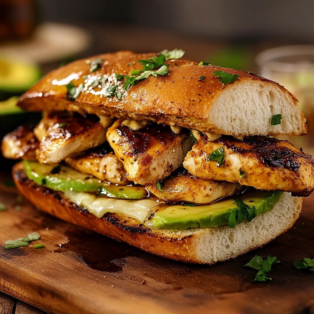 Cajun Chicken Sandwich Cookout Food