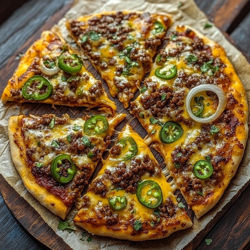 Cheeseburger Pizza Cookout Side Dish