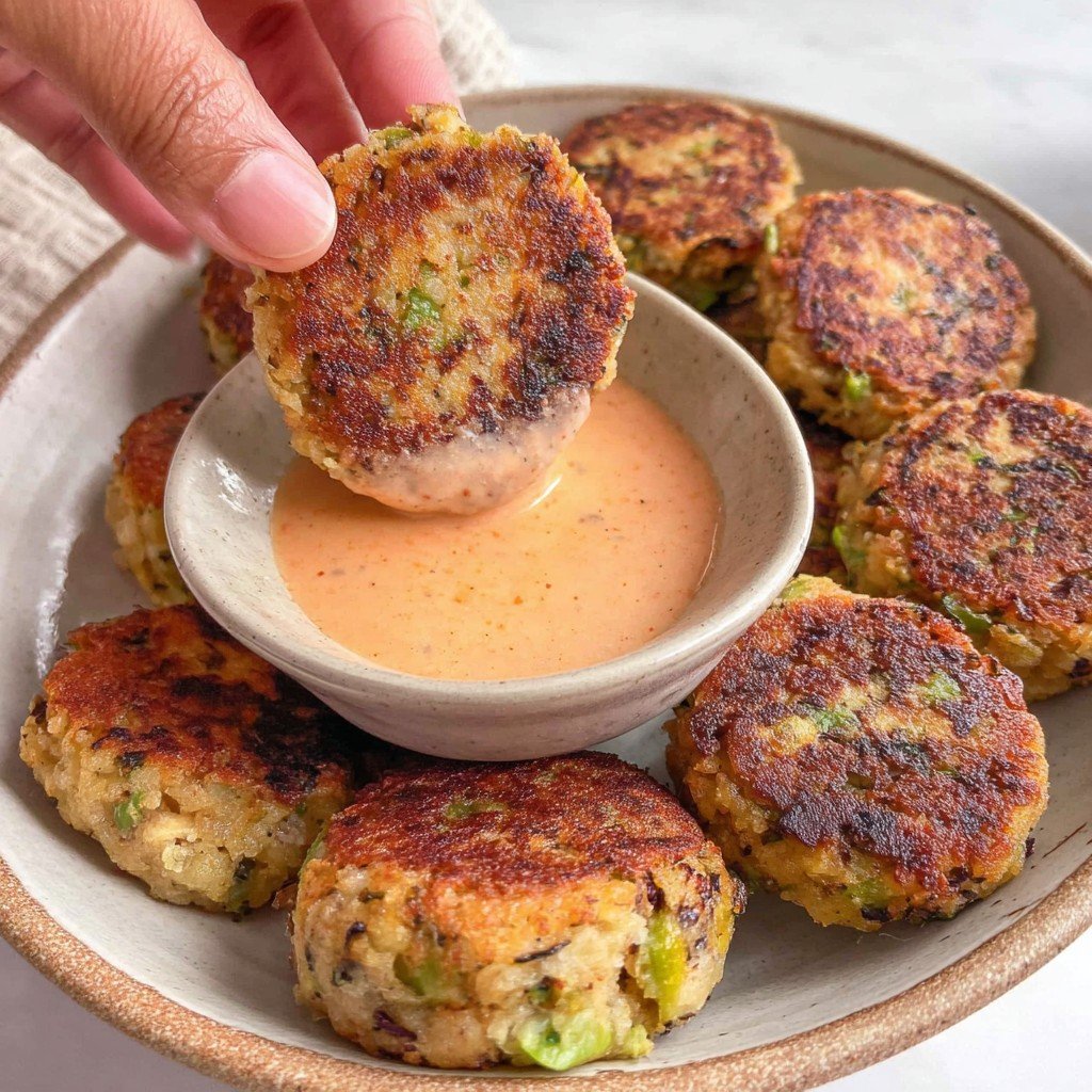 Mung Bean Patties Healthy Summer Meals