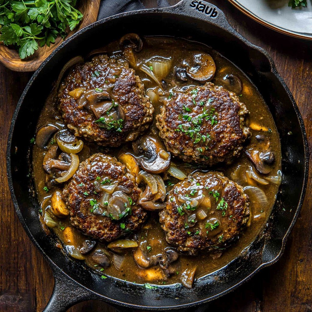 Salisbury Steak Easy Dinner Idea
