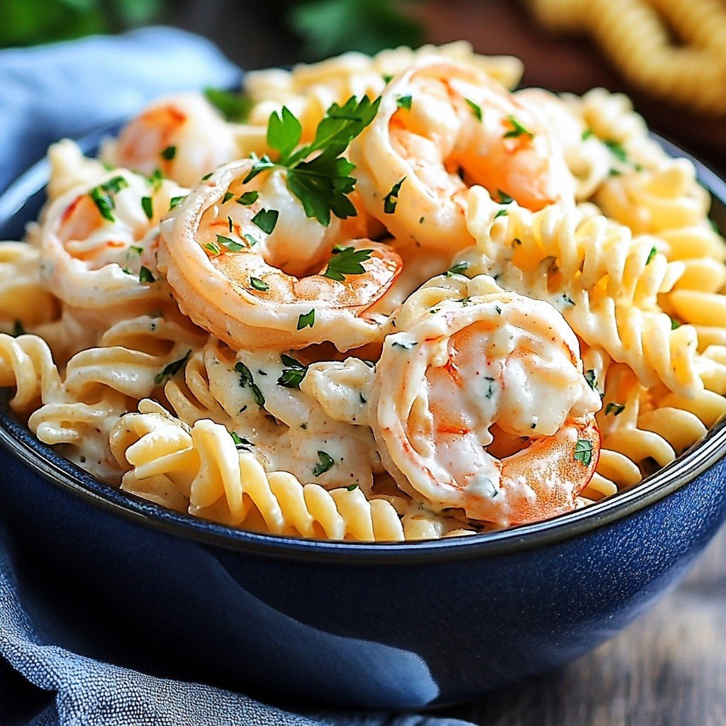 Seafood Pasta Salad Picnic Food Ideas
