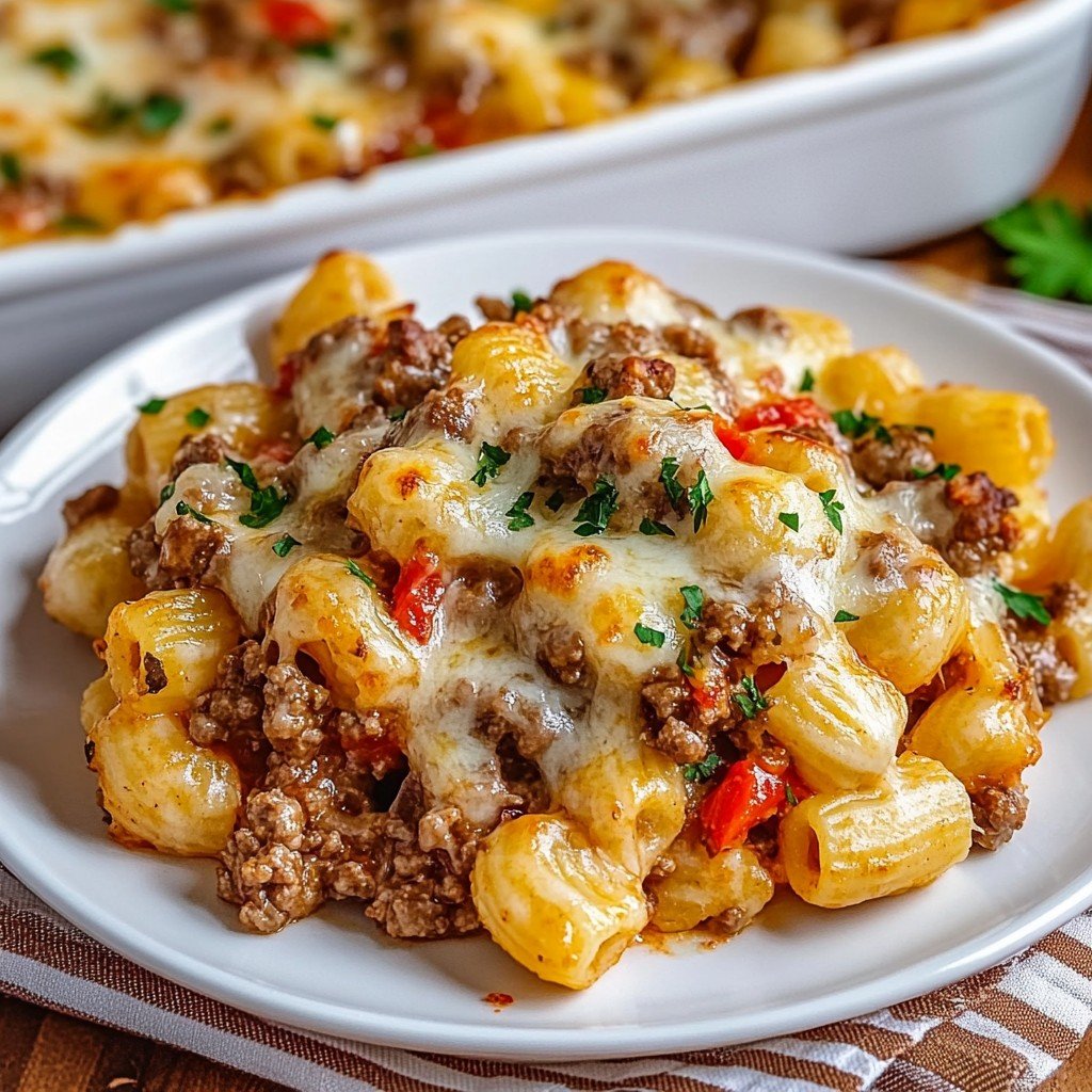Stuffed Pepper Pasta Easy Dinner